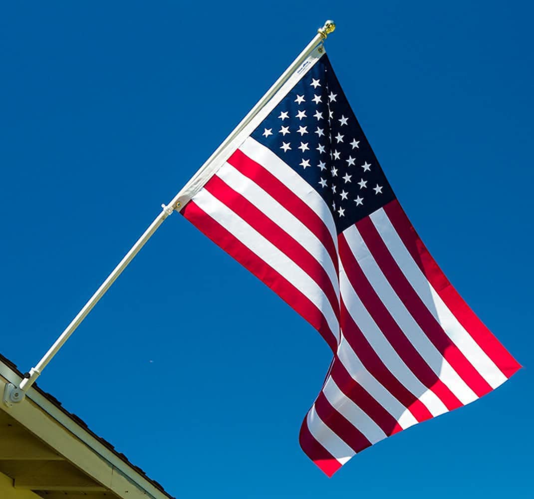 Grace Alley American Flag folded neatly for storage