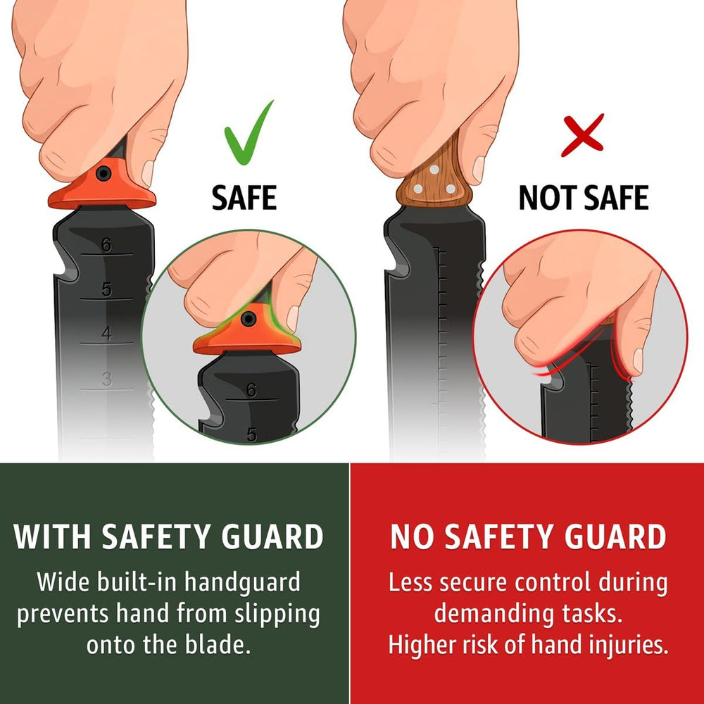 Grand Way Hori Hori knife in a gardening setup