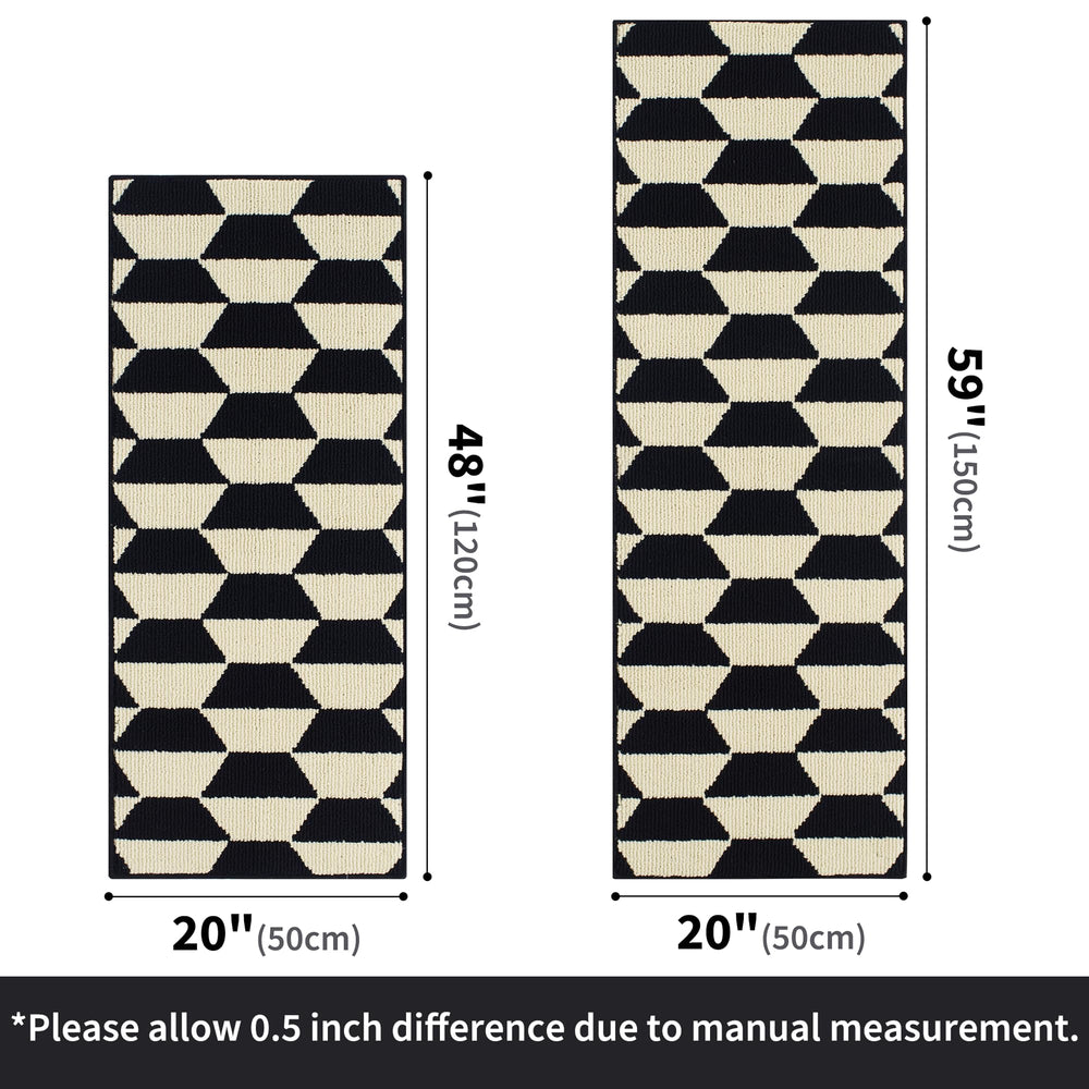 GRANNY SAYS Doormat in garden setting, Black/Tan