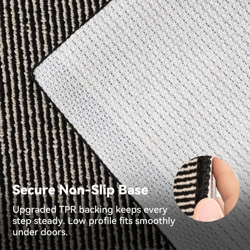 GRANNY SAYS Doormat in outdoor patio setting