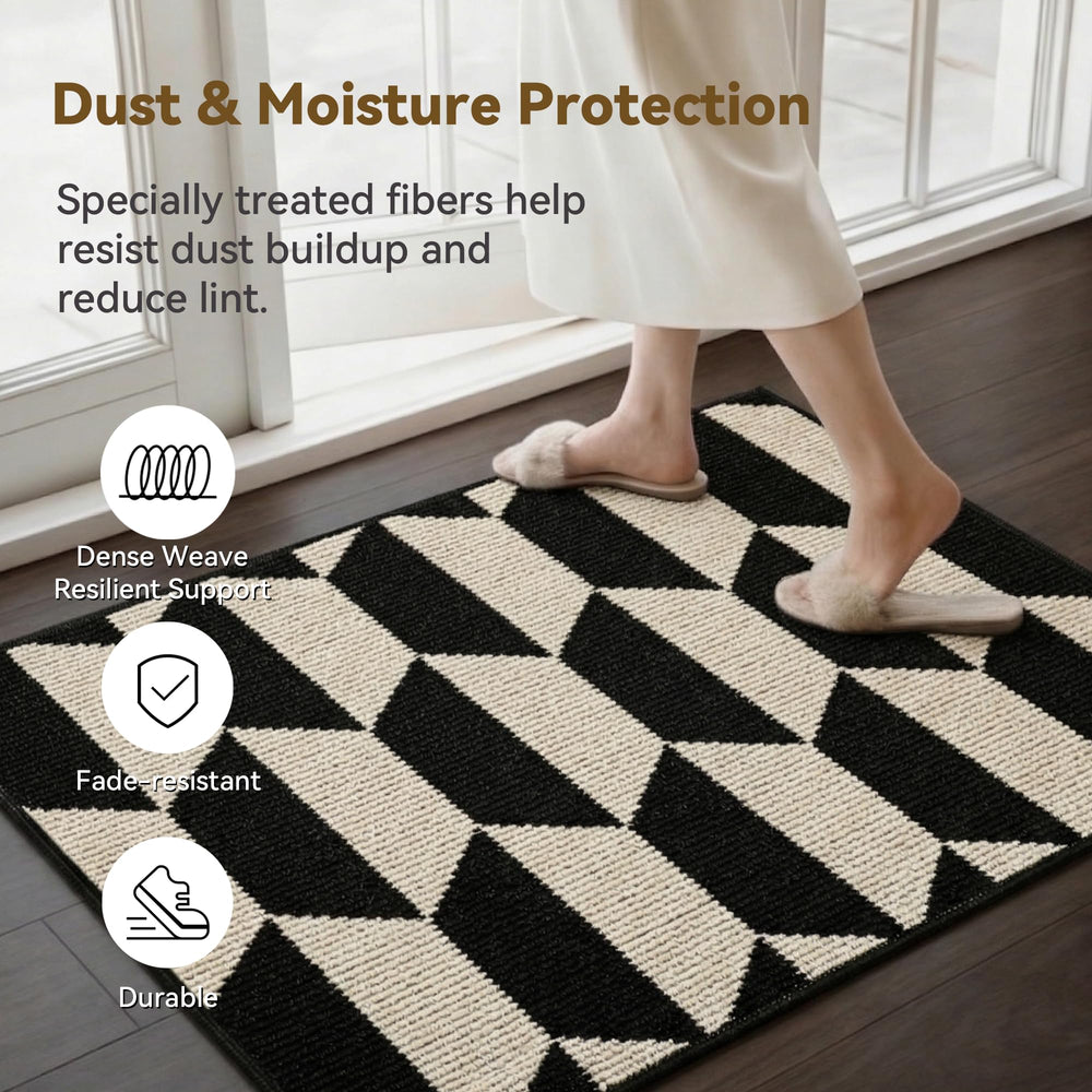 GRANNY SAYS Doormat on patio entrance