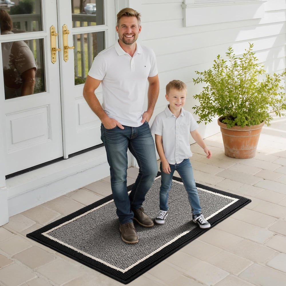 GRANNY SAYS Doormat packaging with product details