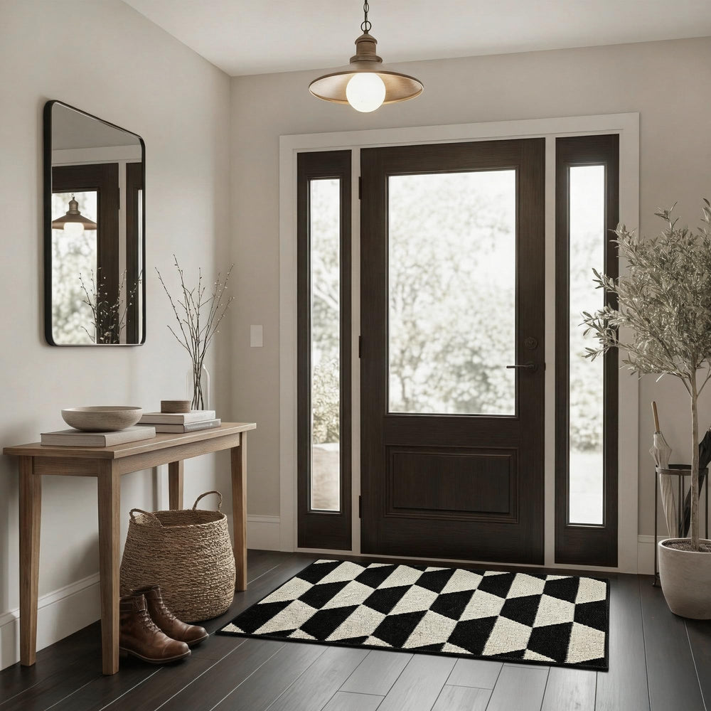 GRANNY SAYS Doormat packaging with product details