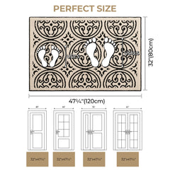 GRANNY SAYS Doormat showing non-slip backing