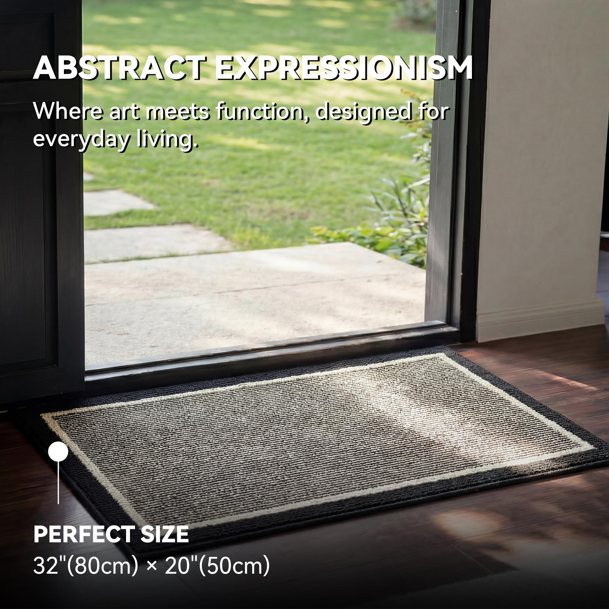 GRANNY SAYS Doormat showing thermoplastic rubber backing