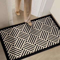 GRANNY SAYS Large Doormat 36x60 beige black-wave front view