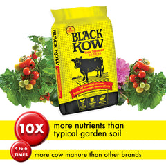 Granules of Black Kow Composted Cow Manure Fertilizer