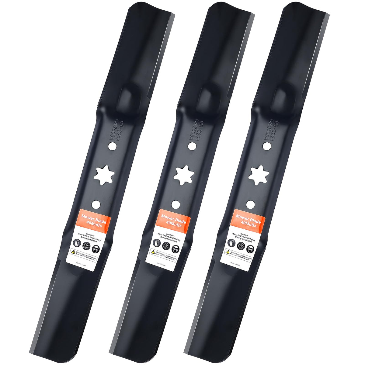 Grasscool 54-inch mower blades front view