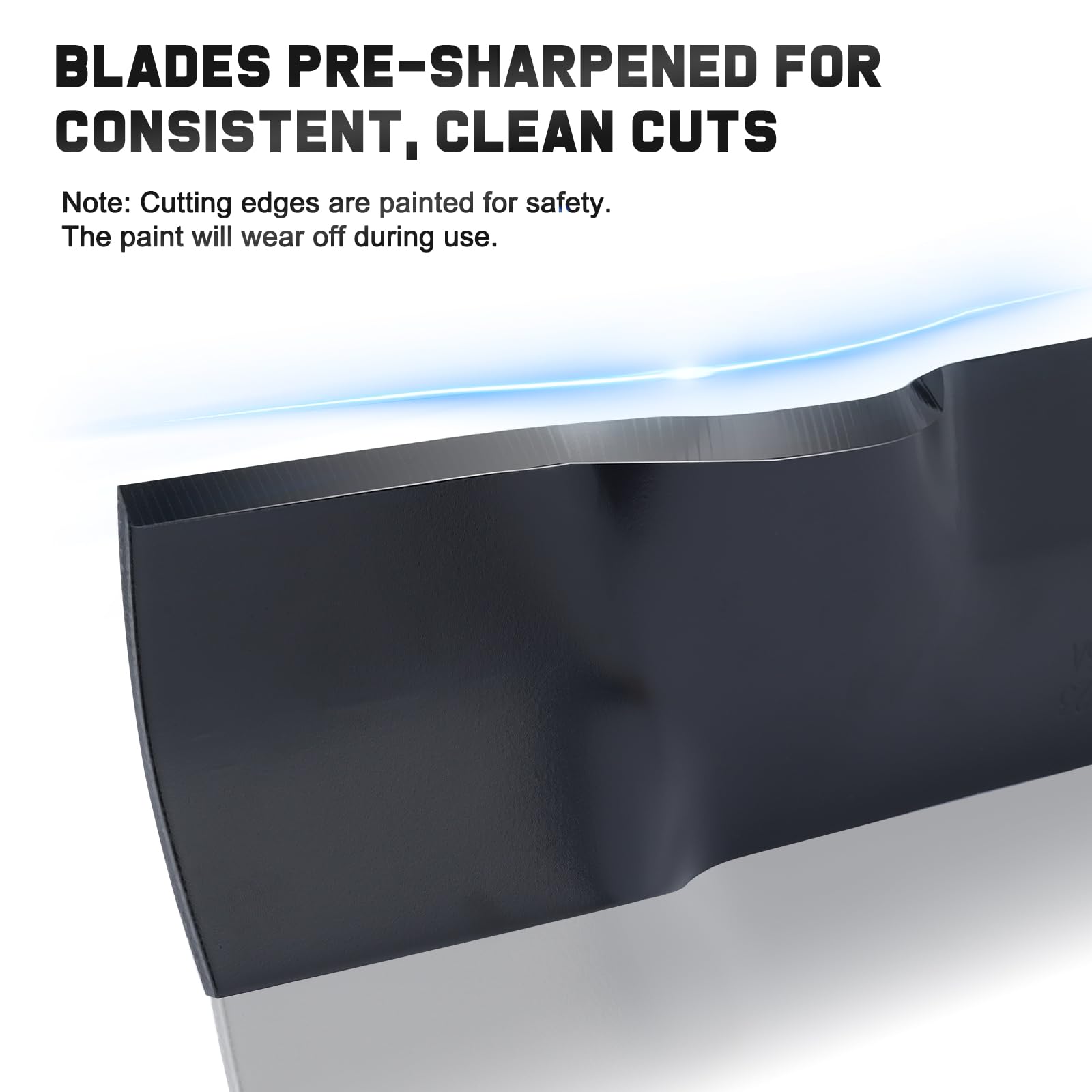Grasscool blades displayed with maintenance tools