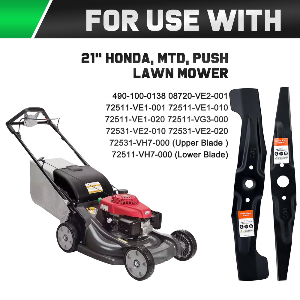 Grasscool HRR2169VKA mulching blades side view