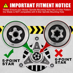 Grasscool mower blade packaging and product details