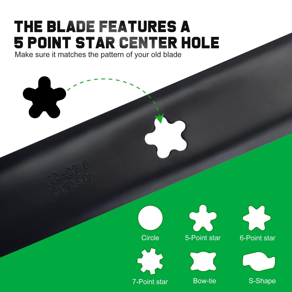 Grasscool mower blade with rust prevention coating
