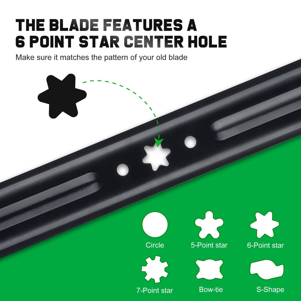 Grasscool TB30 Mower Blade cutting edge detail