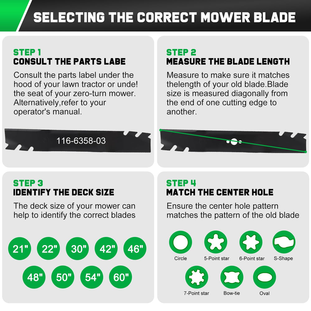 Grasscool Timemaster 30" mower mulching blade side view