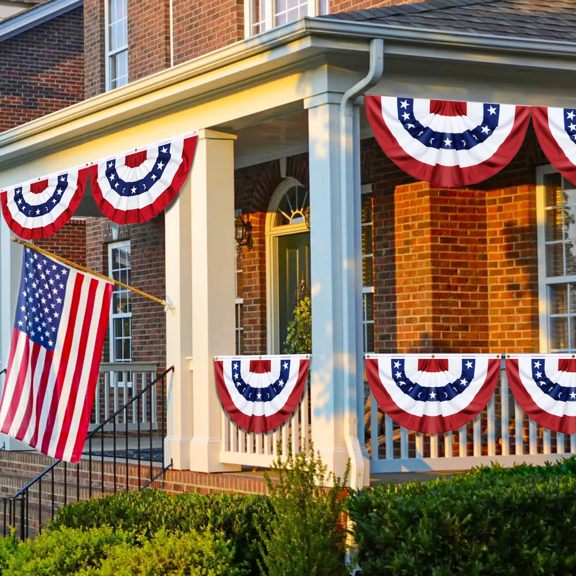 Grastfu American Bunting Flag packaging view