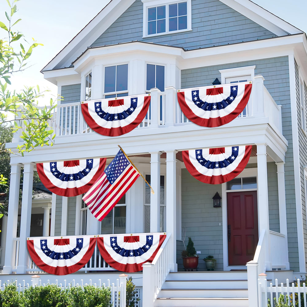 Grastfu American Bunting Flag showing vibrant colours