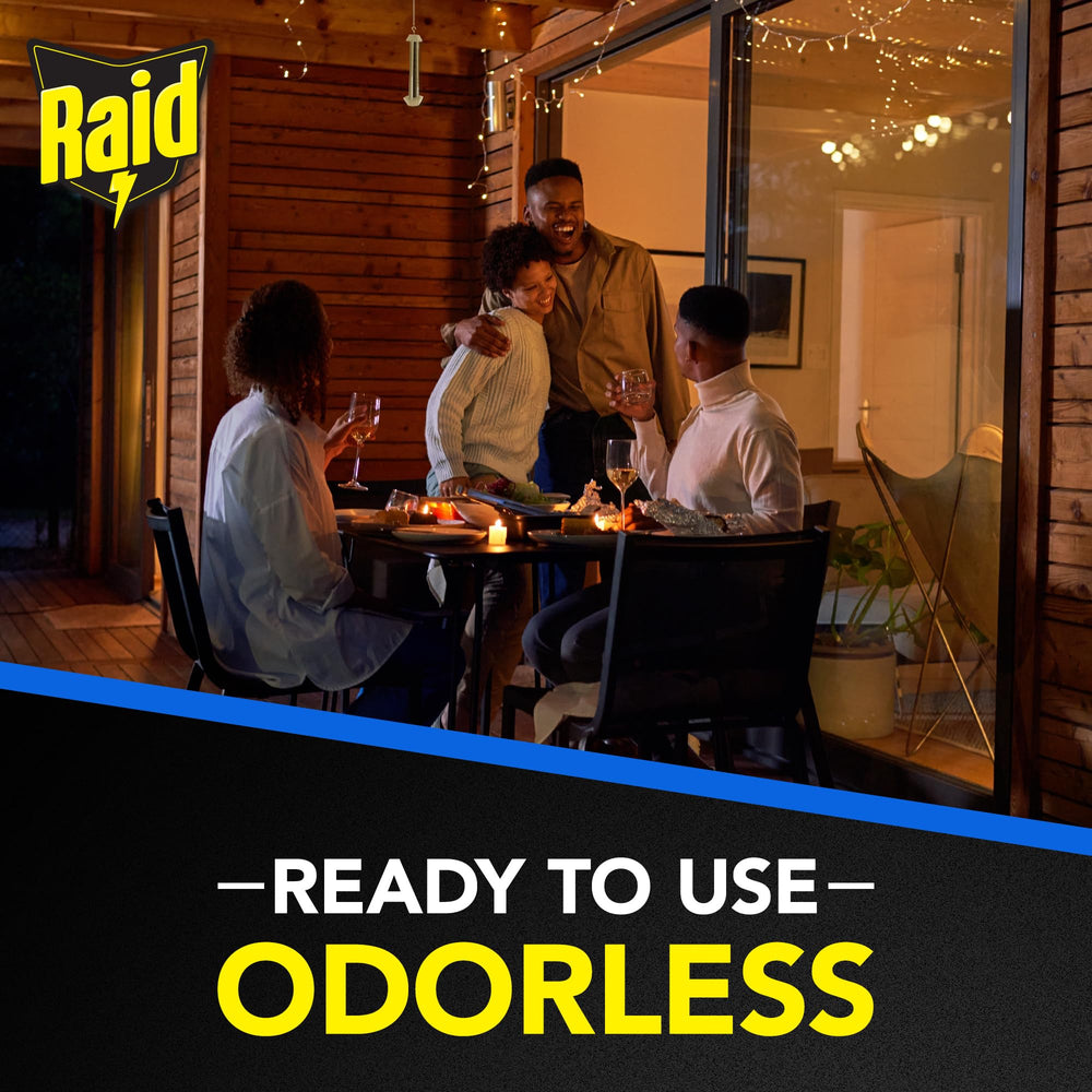 Gray Raid Fly Stick showing sticky surface