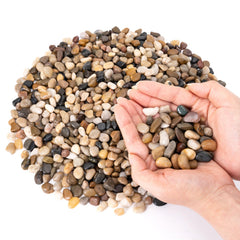 GreatBuddy 10lb Mixed Color Pebbles front view