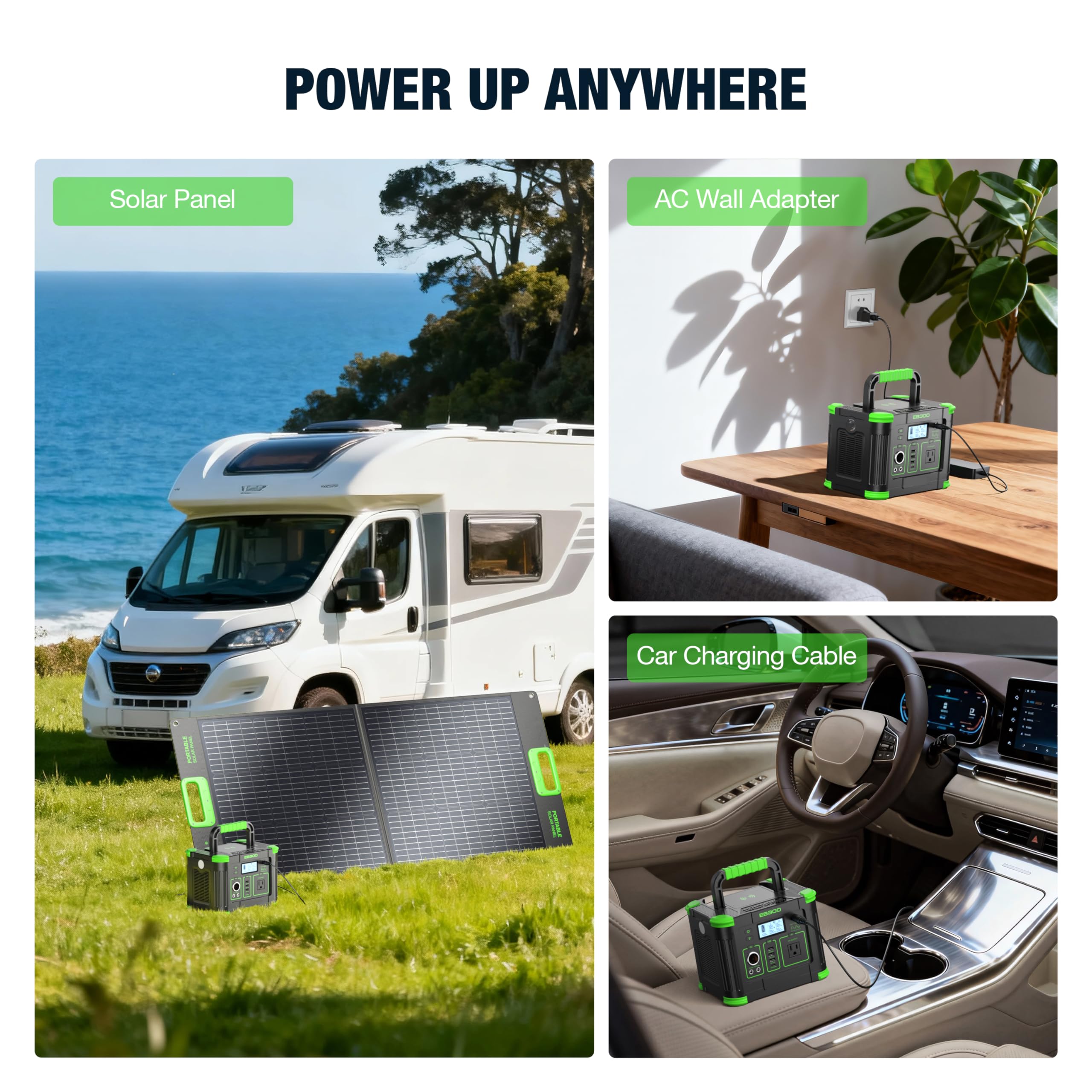 GRECELL Portable Power Station packaging details
