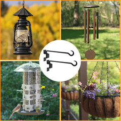 Greemov 12-inch plant hanger holding a bird feeder