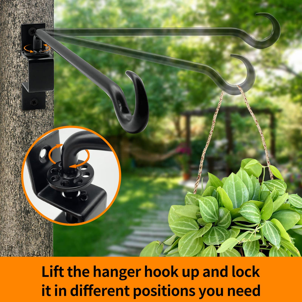 Greemov plant hanger installation on wall with screws