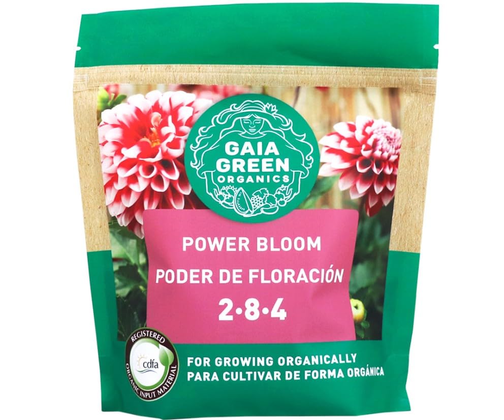Green Gaia GG Power Bloom 500g fertilizer granules packaging front view