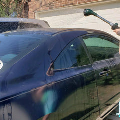 GREEN MOUNT Watering Wand showing adjustable spray patterns