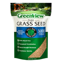 Greenview Kentucky Bluegrass Seed Blend 3 lb bag front view
