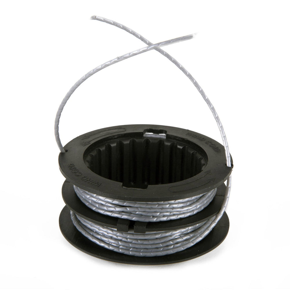 Greenworks 0.080" replacement spool for string trimmer, black
