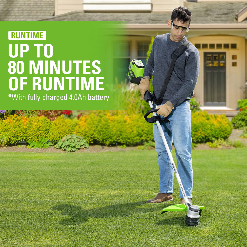 Greenworks 80V String Trimmer packaging