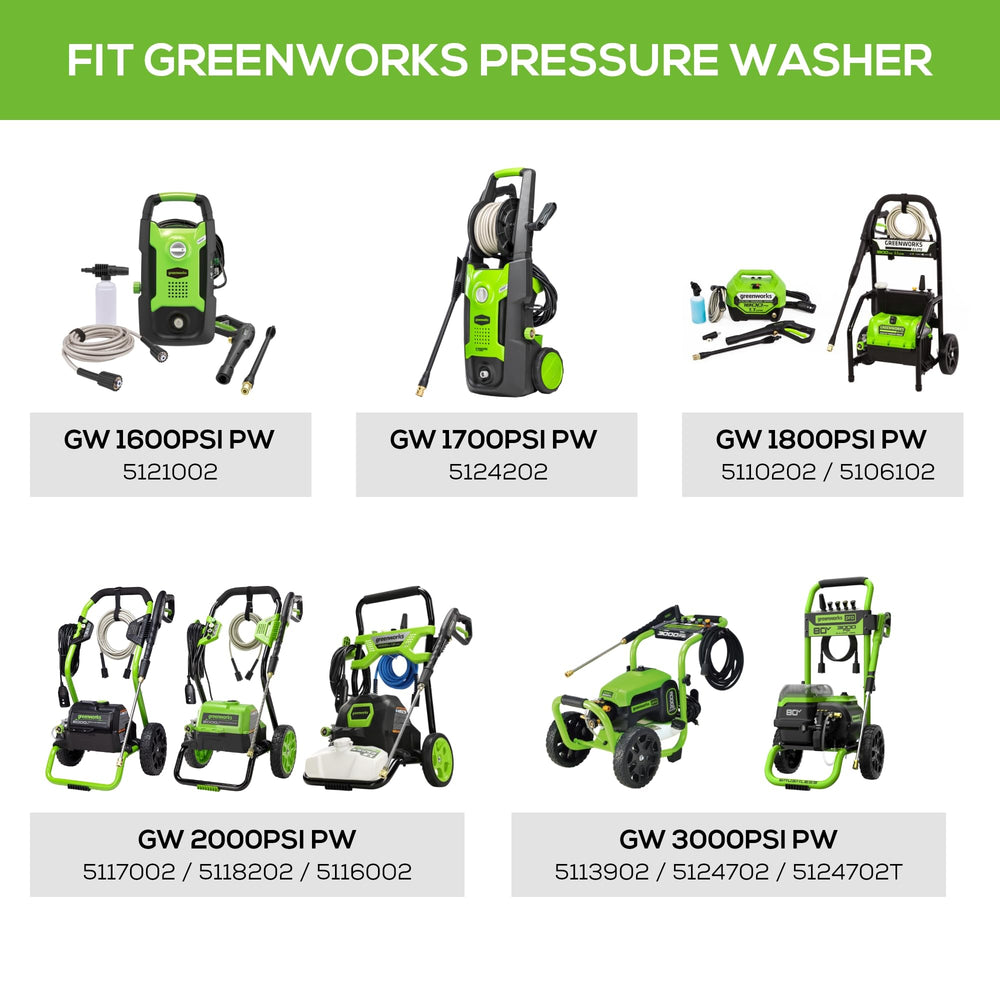 Greenworks High Pressure Soap Applicator with dial for foam control