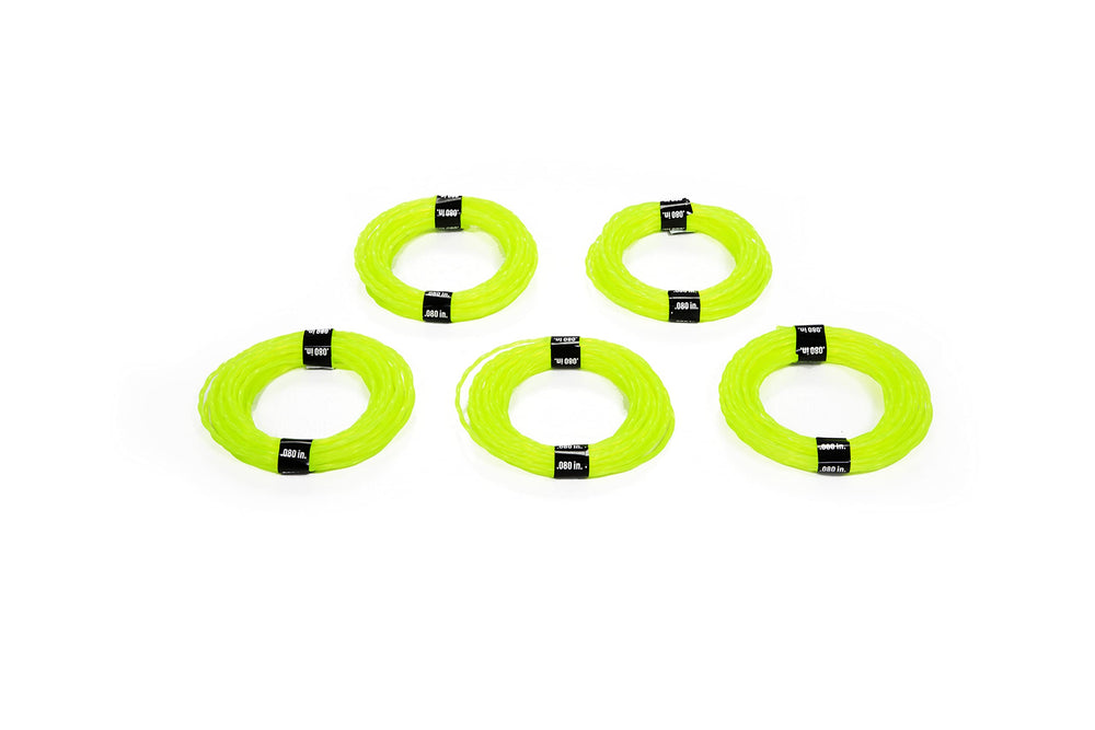 Greenworks trimmer line pre-cut for easy loading