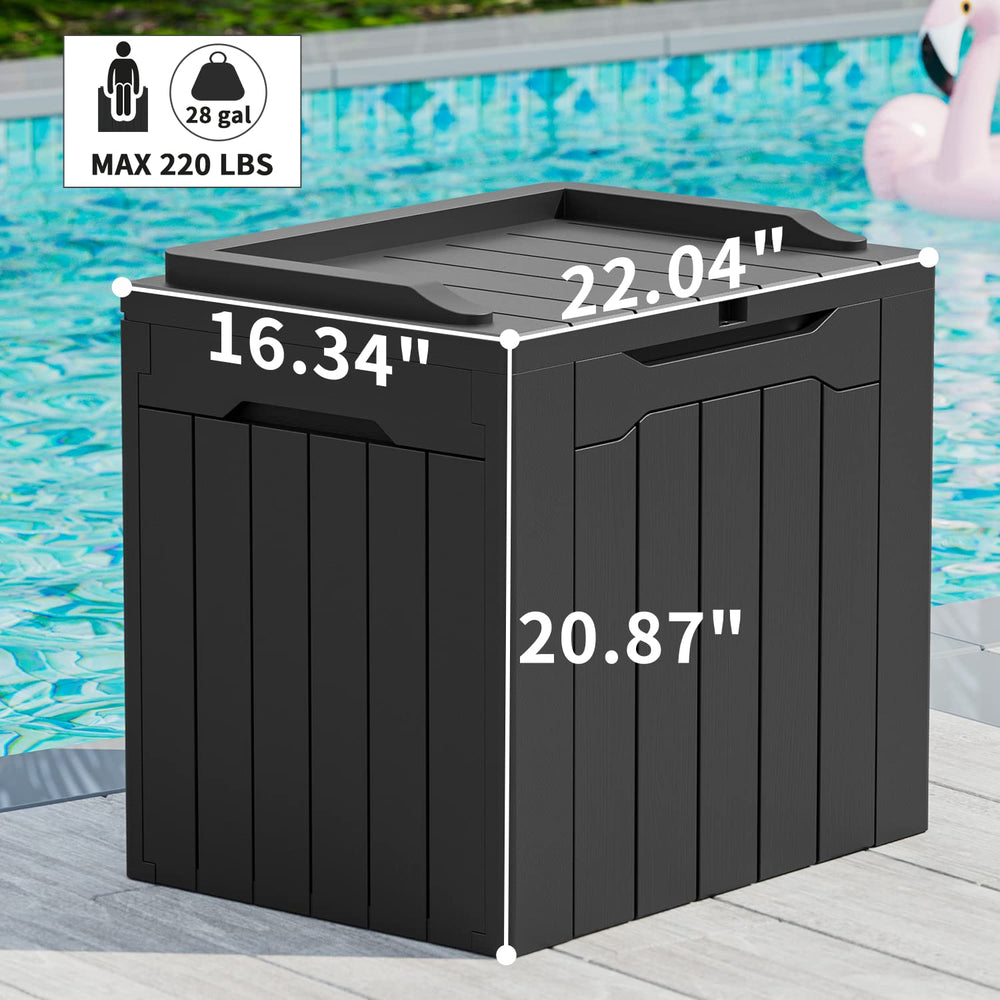 Greesum 31 Gallon Outdoor Storage Box assembly kit