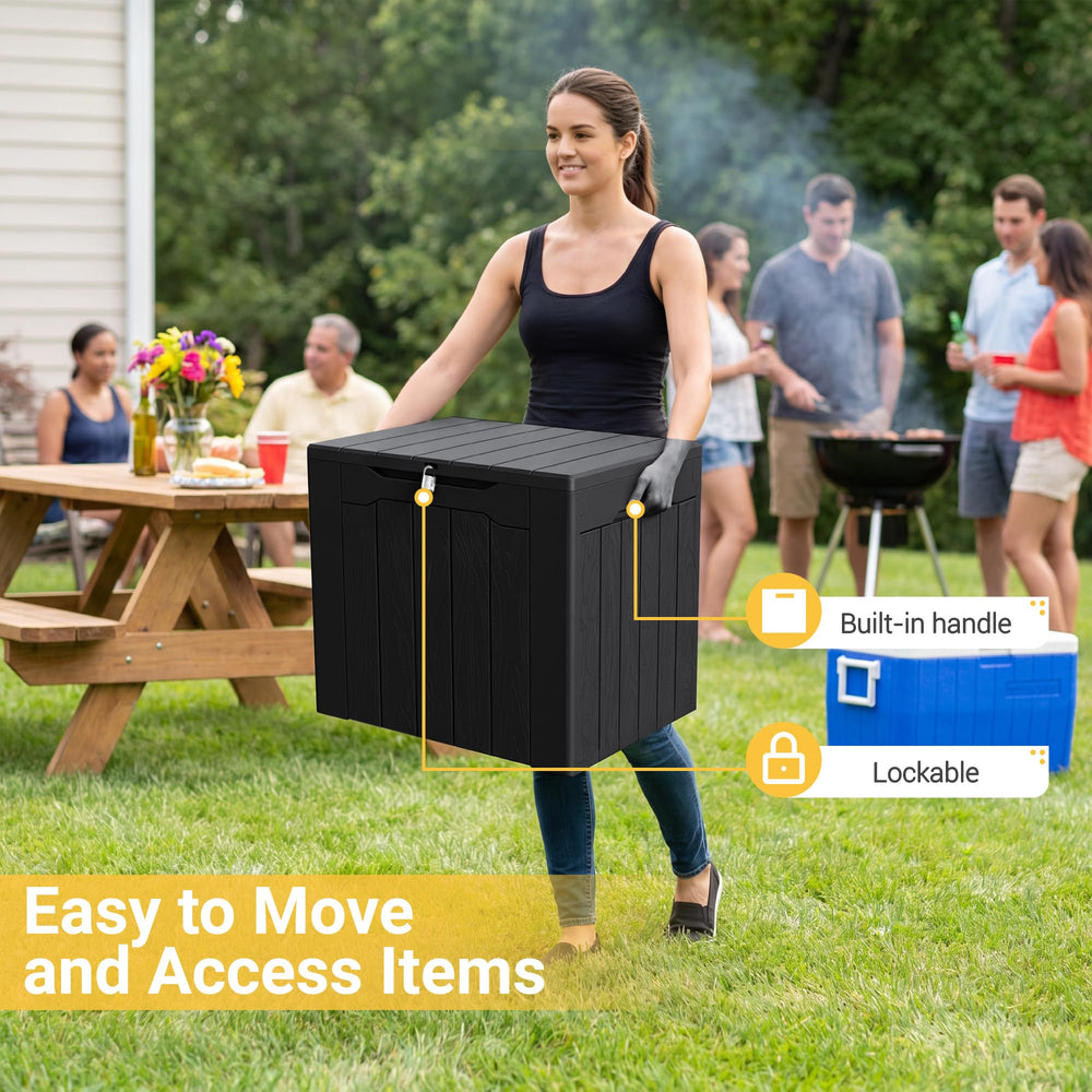 Greesum Deck Box with built-in handles