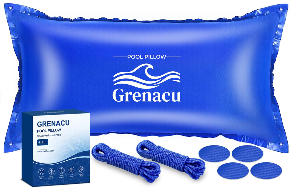 GRENACU 4x8 FT Pool Pillow front view