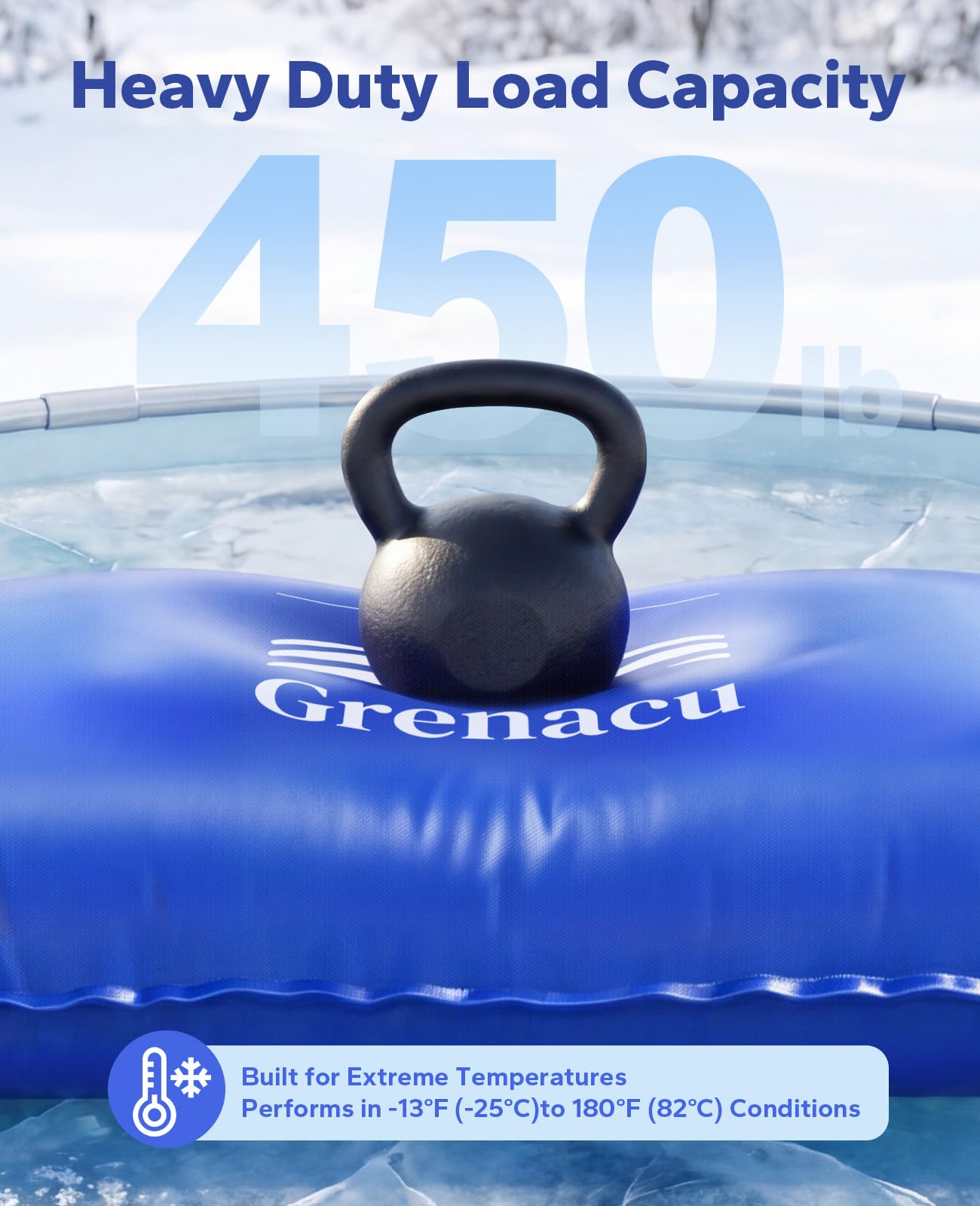 GRENACU Pool Pillow storage flat after deflation