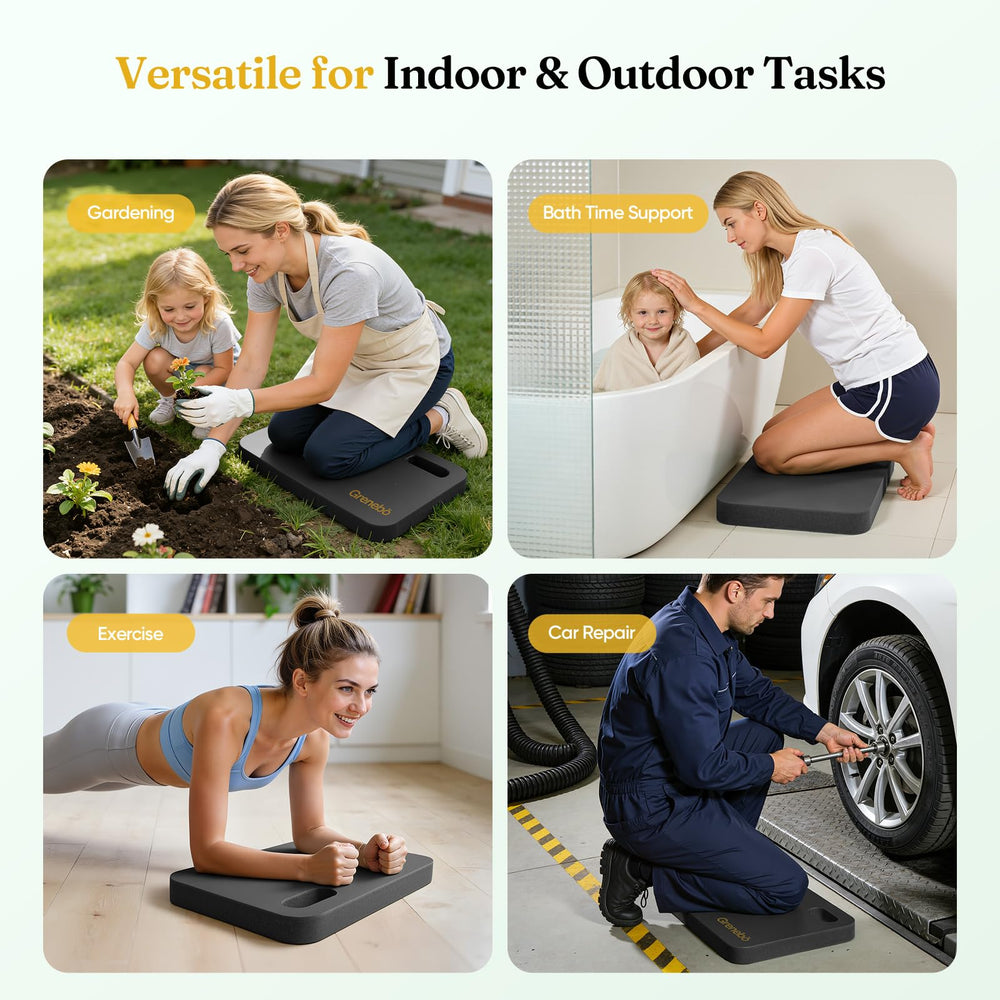 Grenebo Kneeling Pad black packaging front view