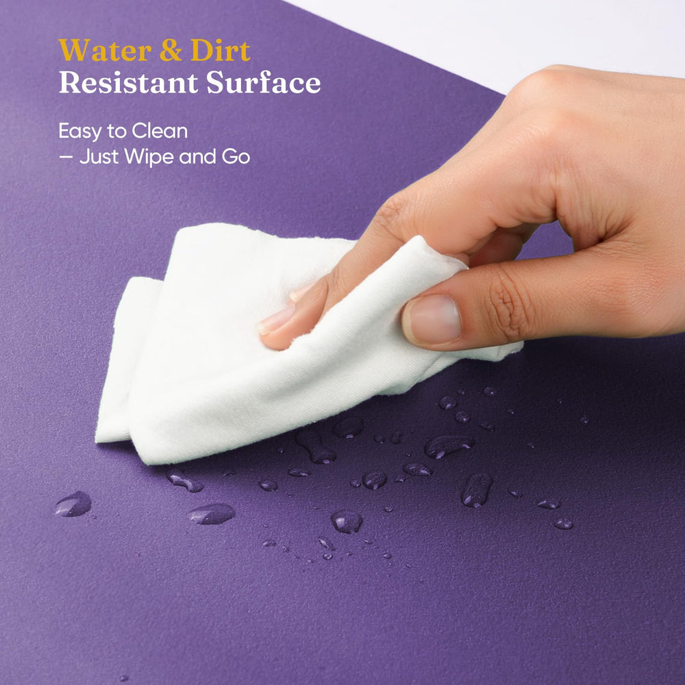 Grenebo kneeling pad purple with handle for easy transport