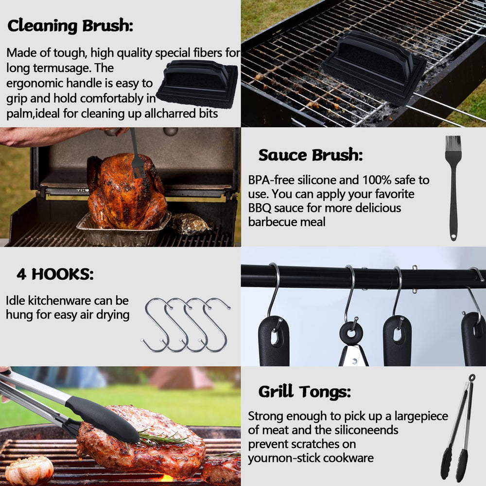 Griddle egg rings set included in the Demiwise kit
