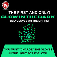 Grill Armor Gloves showing cut resistance feature