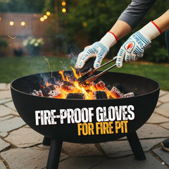 Grill Heat Aid Grill Gloves short cuff design