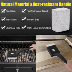 Grill Stone Cleaning Block included in the Kitwanda set