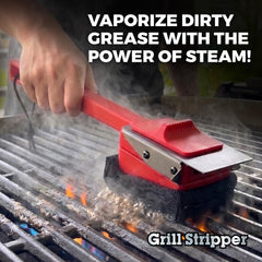 Grill Stripper cleaning sponge close-up
