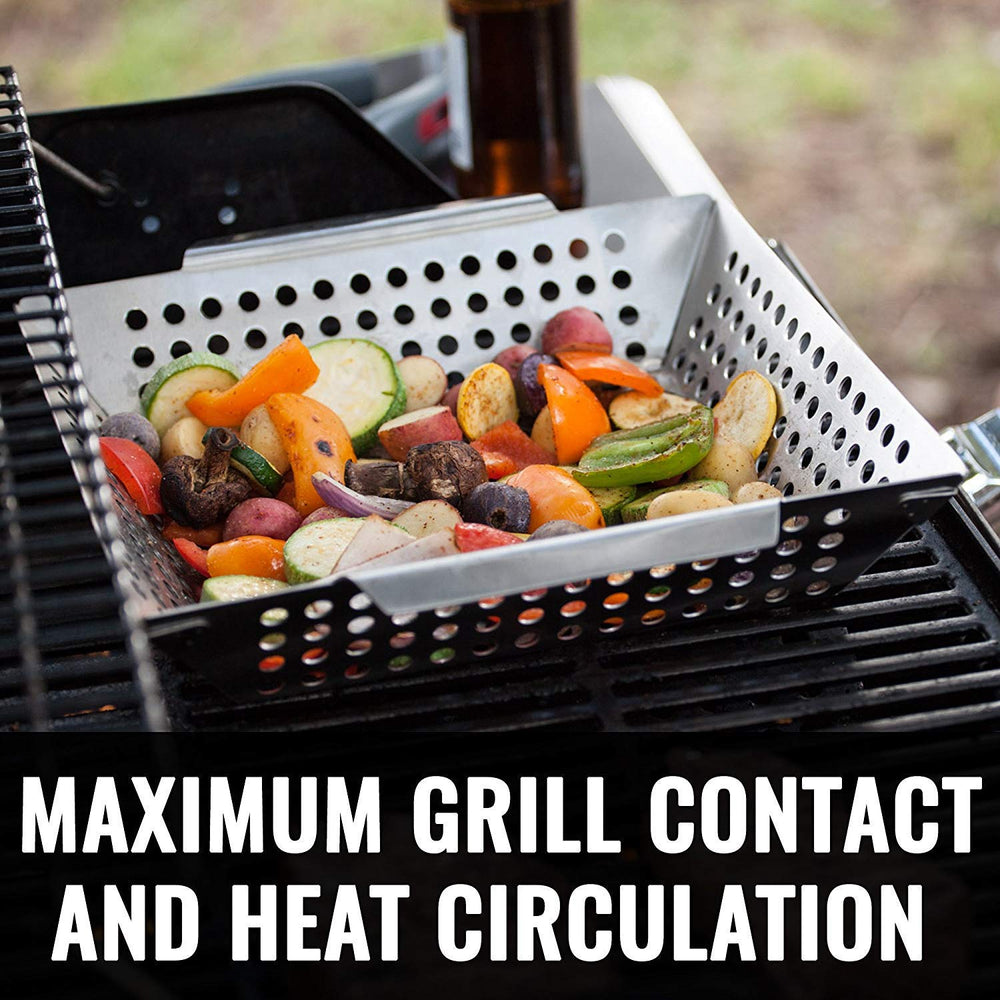Grillaholics Vegetable Grill Basket being cleaned in a dishwasher