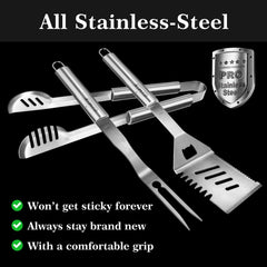 GRILLART stainless steel spatula with beveled edge