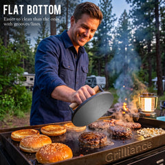 Grilliance Smash Burger Press Kit packaging