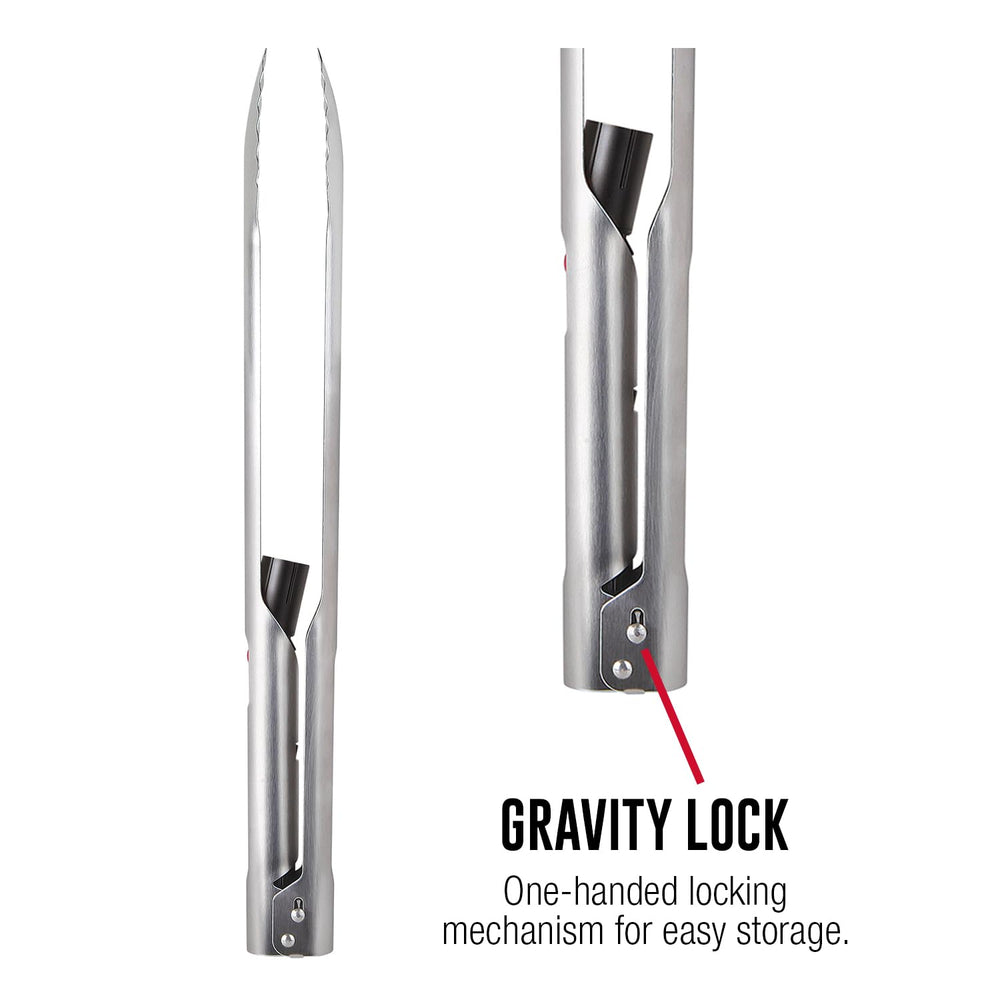 Grillight grilling tools in use at night