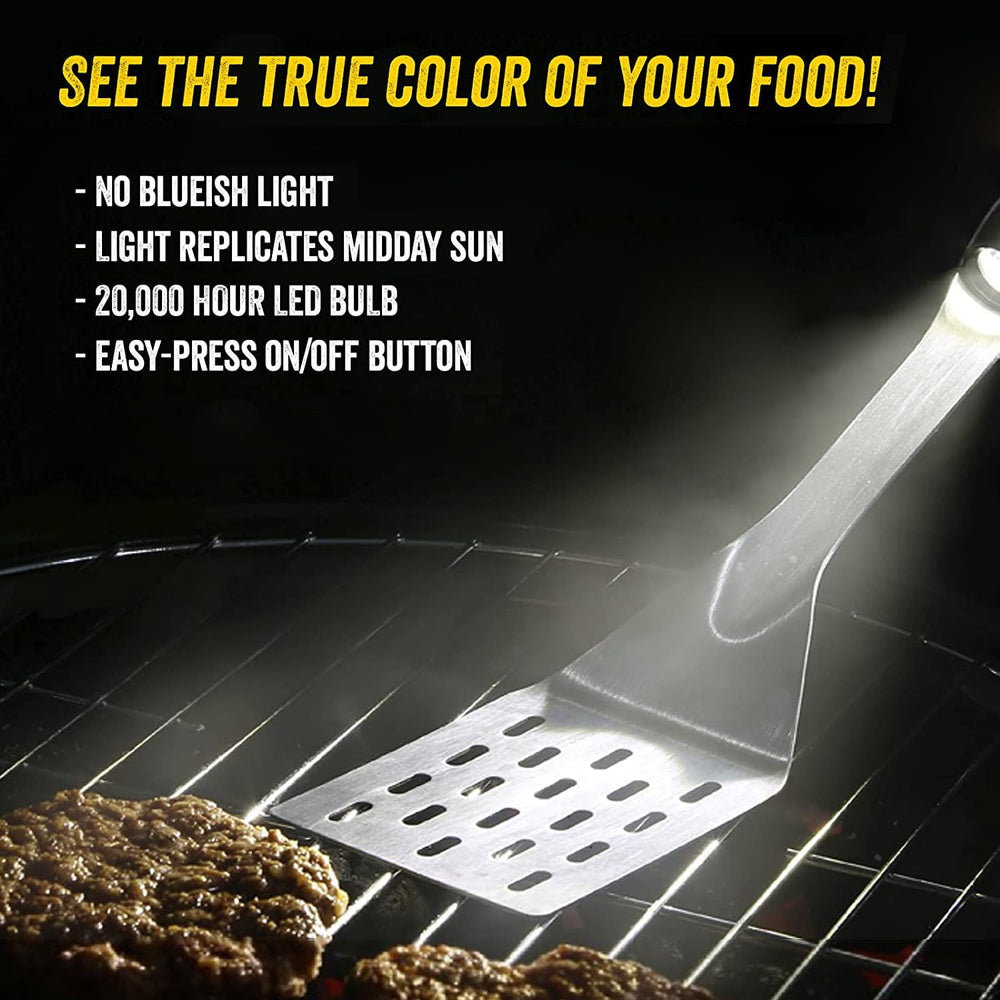 Grillight grilling tools set in packaging