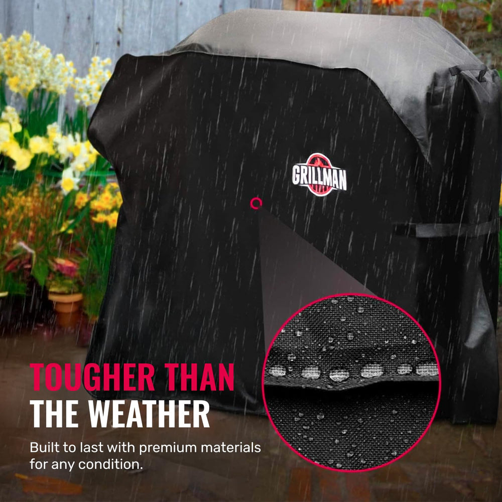 Grillman BBQ Grill Cover close-up of material texture