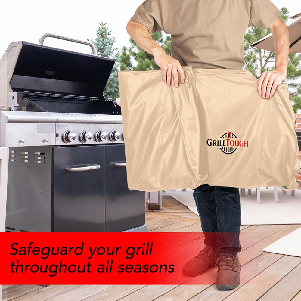 GrillTough grill cover detailed view of material